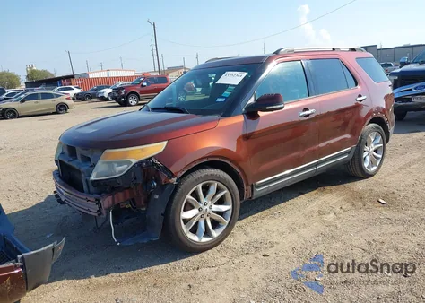 2015 Ford Explorer Limited из США, поврежденный, VIN 1FM5K7F80FGB24254